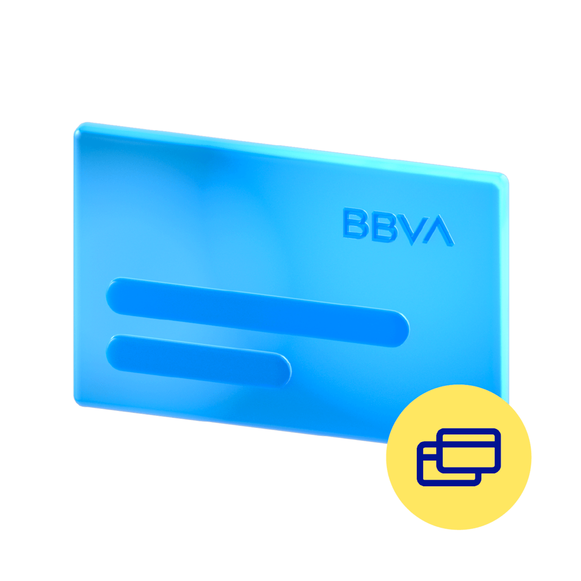 Ilustración de una cuenta y una tarjeta bancaria 