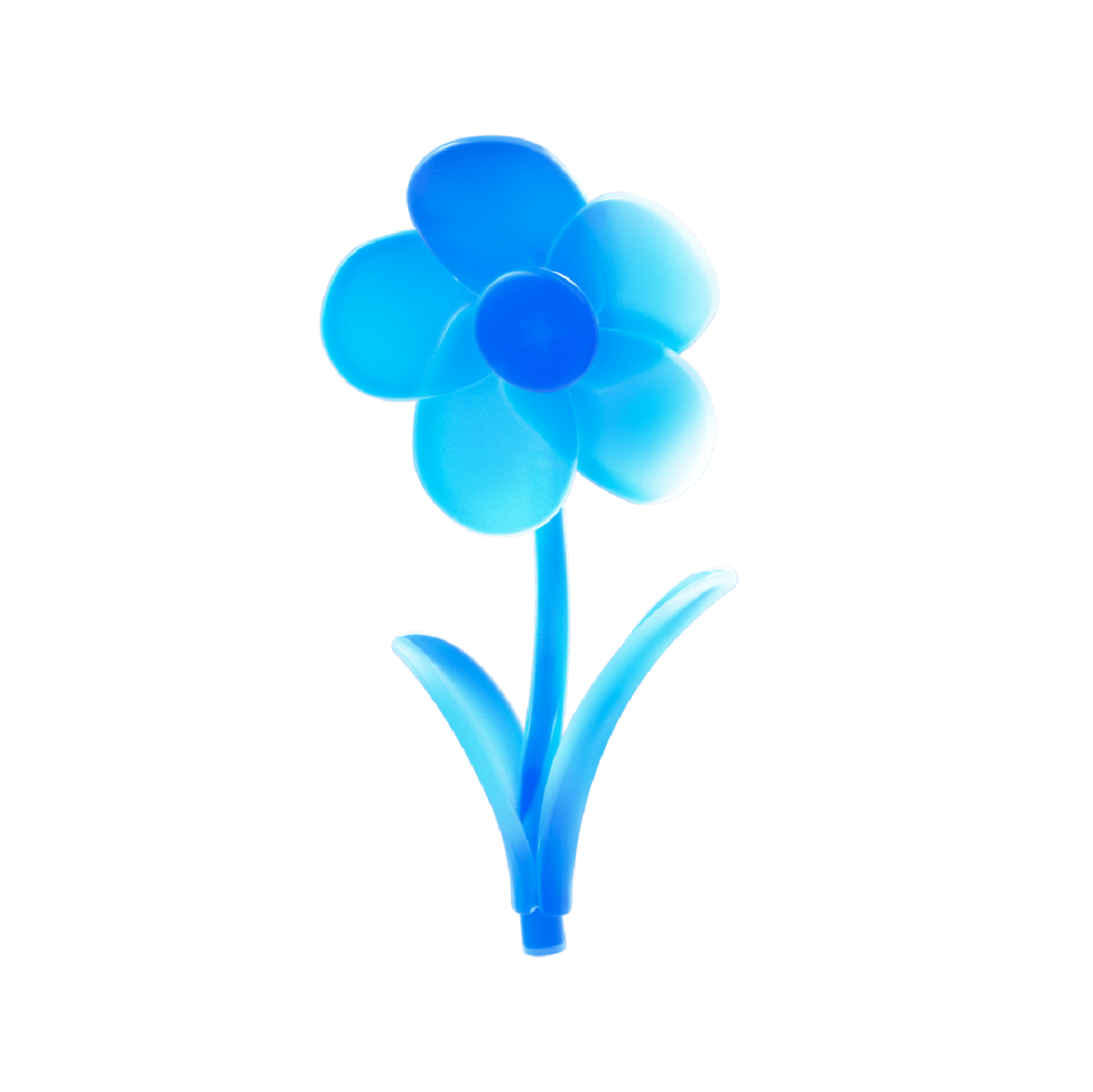 Ilustración de una flor roja