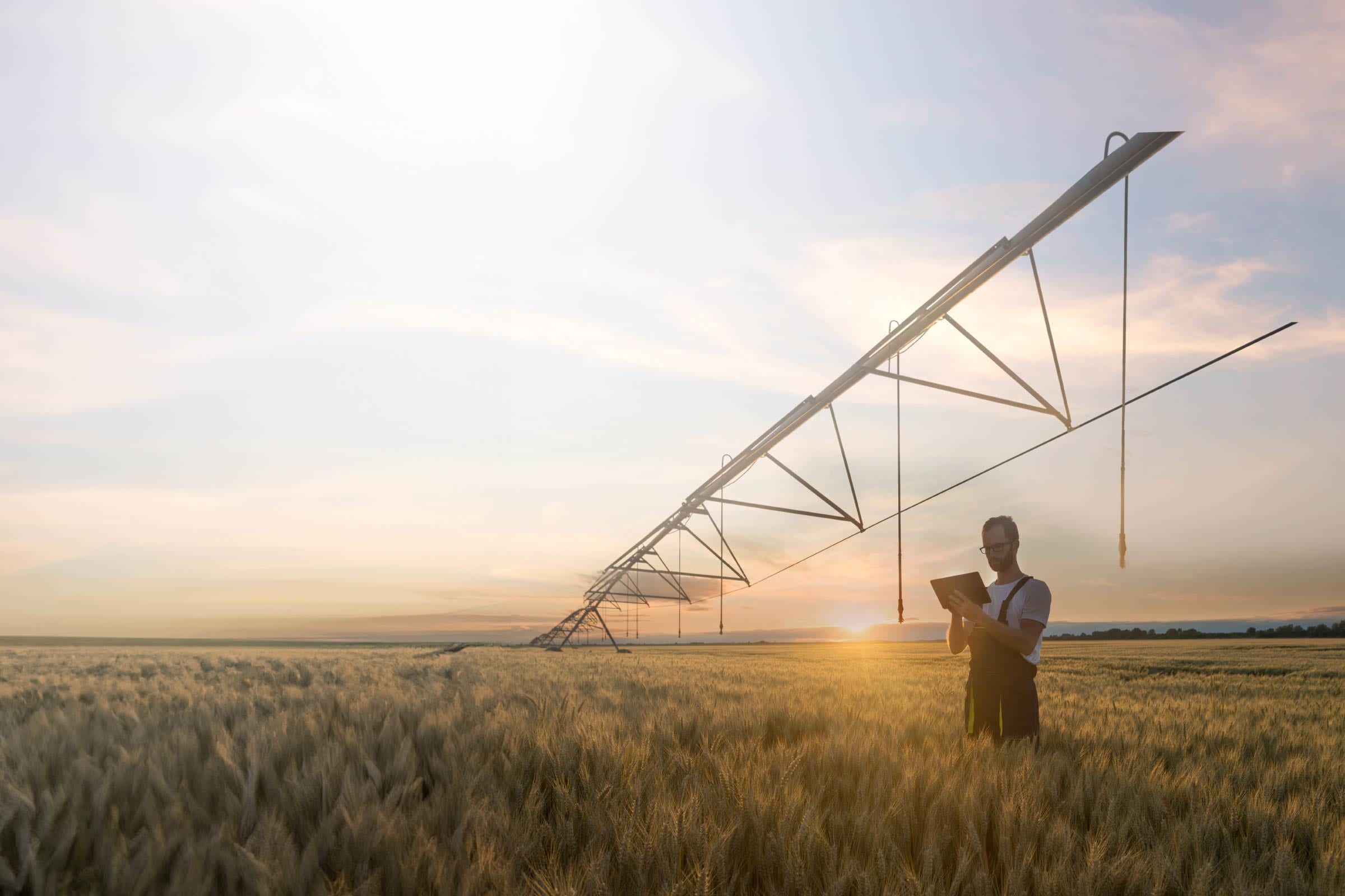 agricultor dron