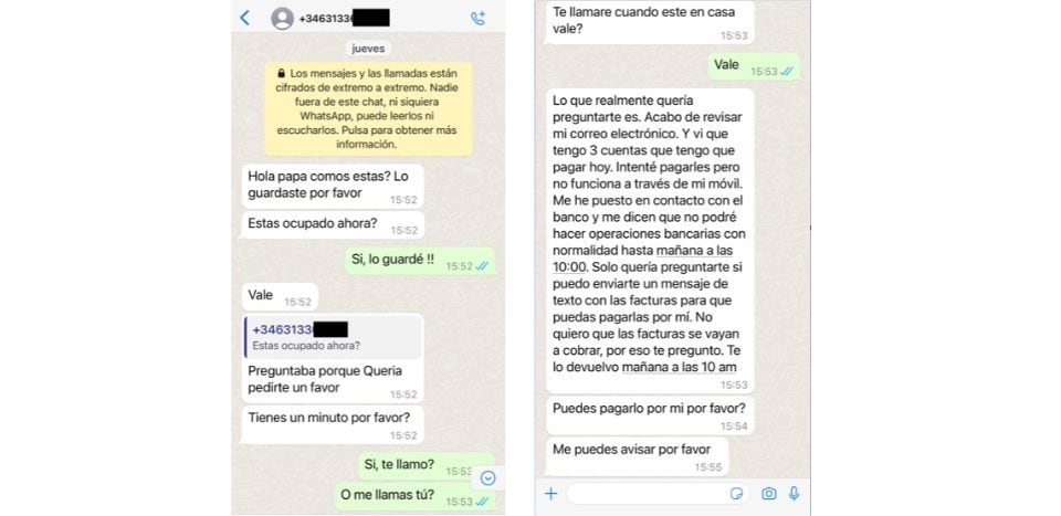Alerta de fraude: suplantación de identidad de hijos a través de SMS y ...