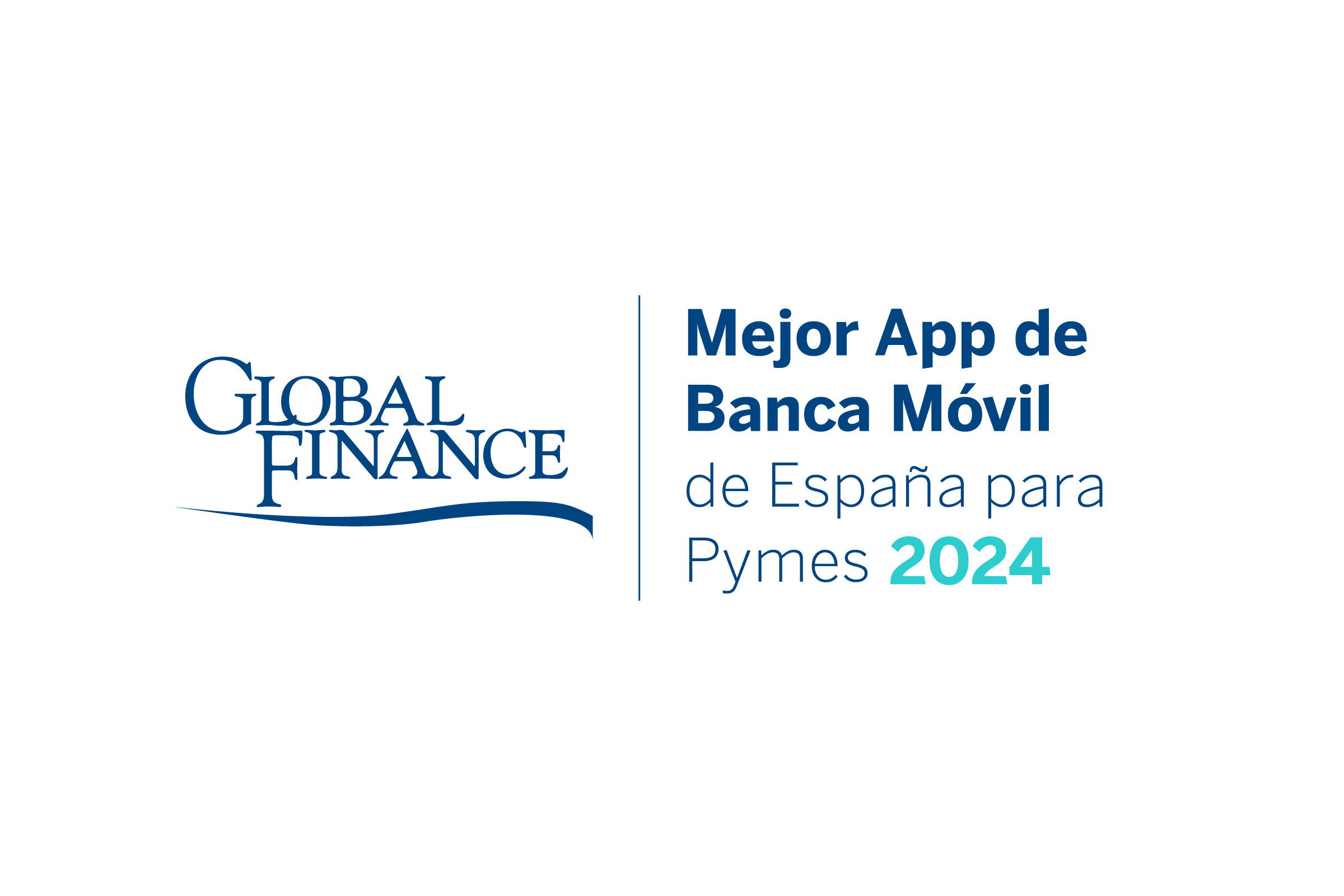Sello Global Finance Mejor app de banca móvil