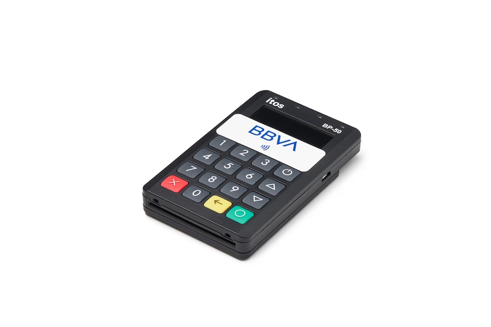 Illustration: The Mobile Payment POS terminal can perform transactions via Bluetooth