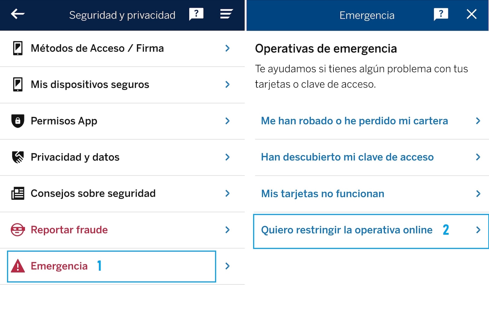 dudas medios pago