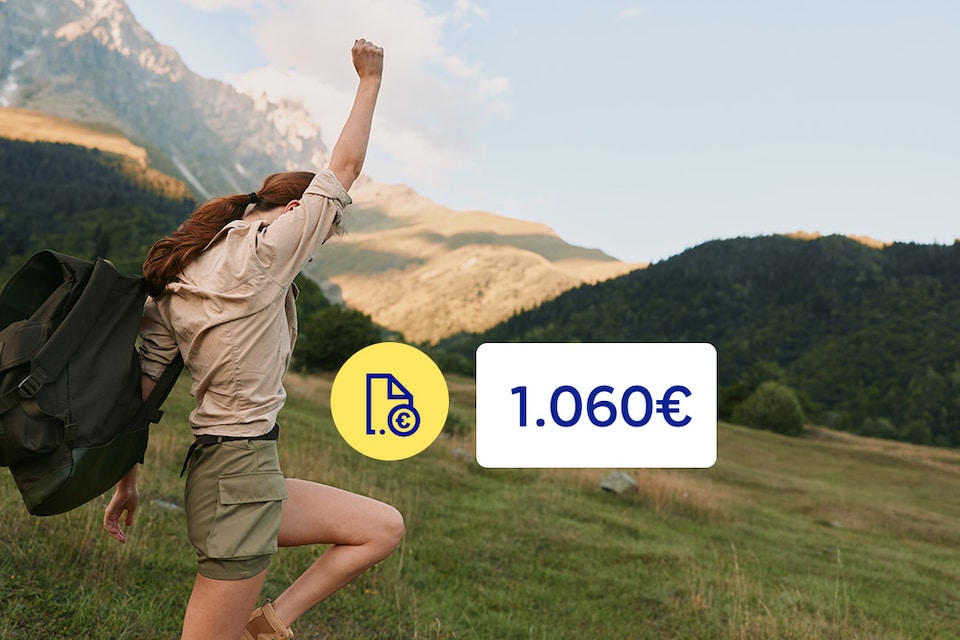 Komisiorik gabe eta 1.060 €-raino, zuk eskatzen duzun kontua